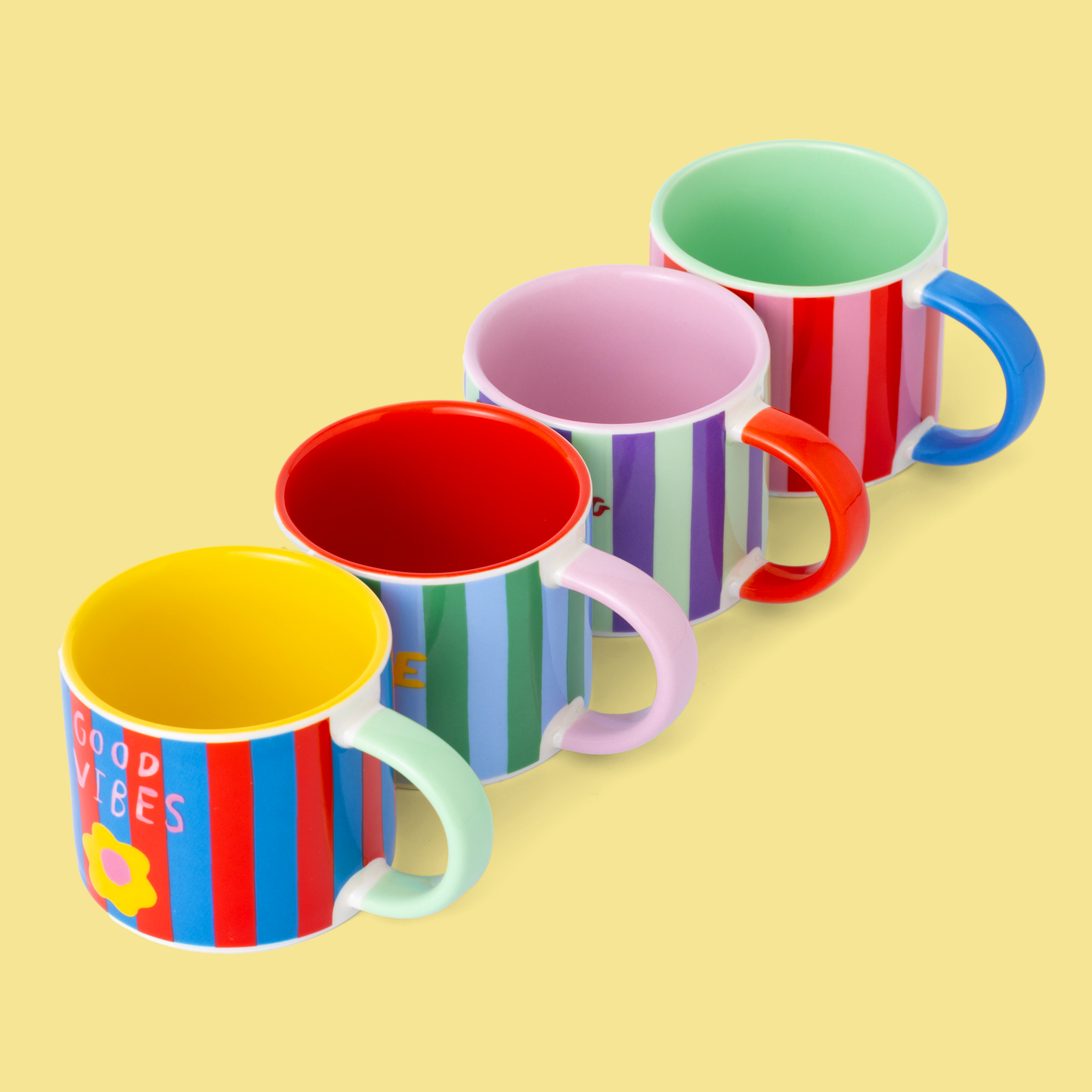 Coffee Club Set of 4 Espresso Cups