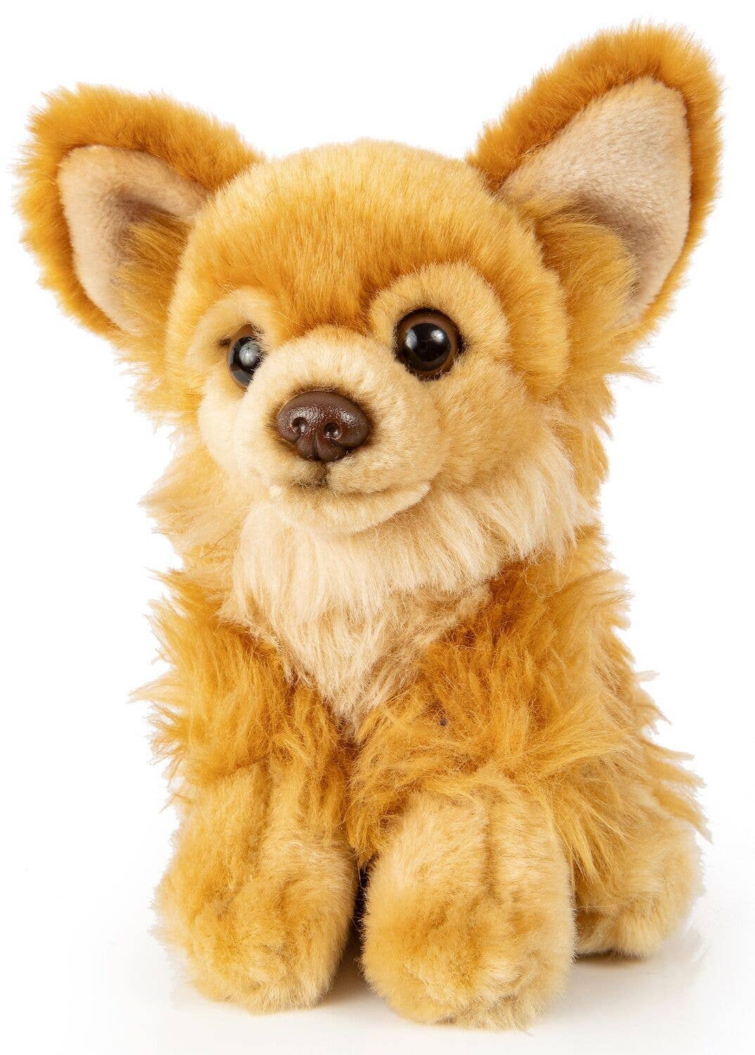 Chihuahua (marrón) - 18 cm (largo) - peluche