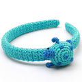 Schildpadhoofdband - Turquoise