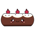 Peluche Comfort Food – Roulé Suisse au Chocolat