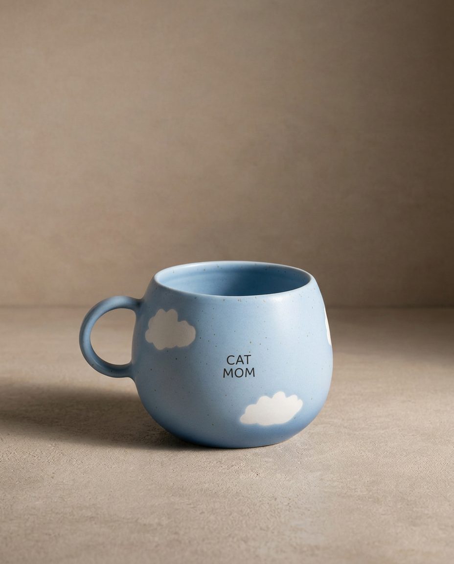 Cloud Mug 500ml 猫のママ