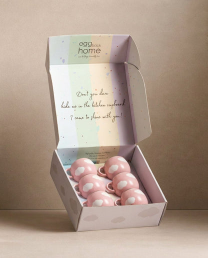 Cloud  Mug 90ml 6 Pieces Set Gift Collection