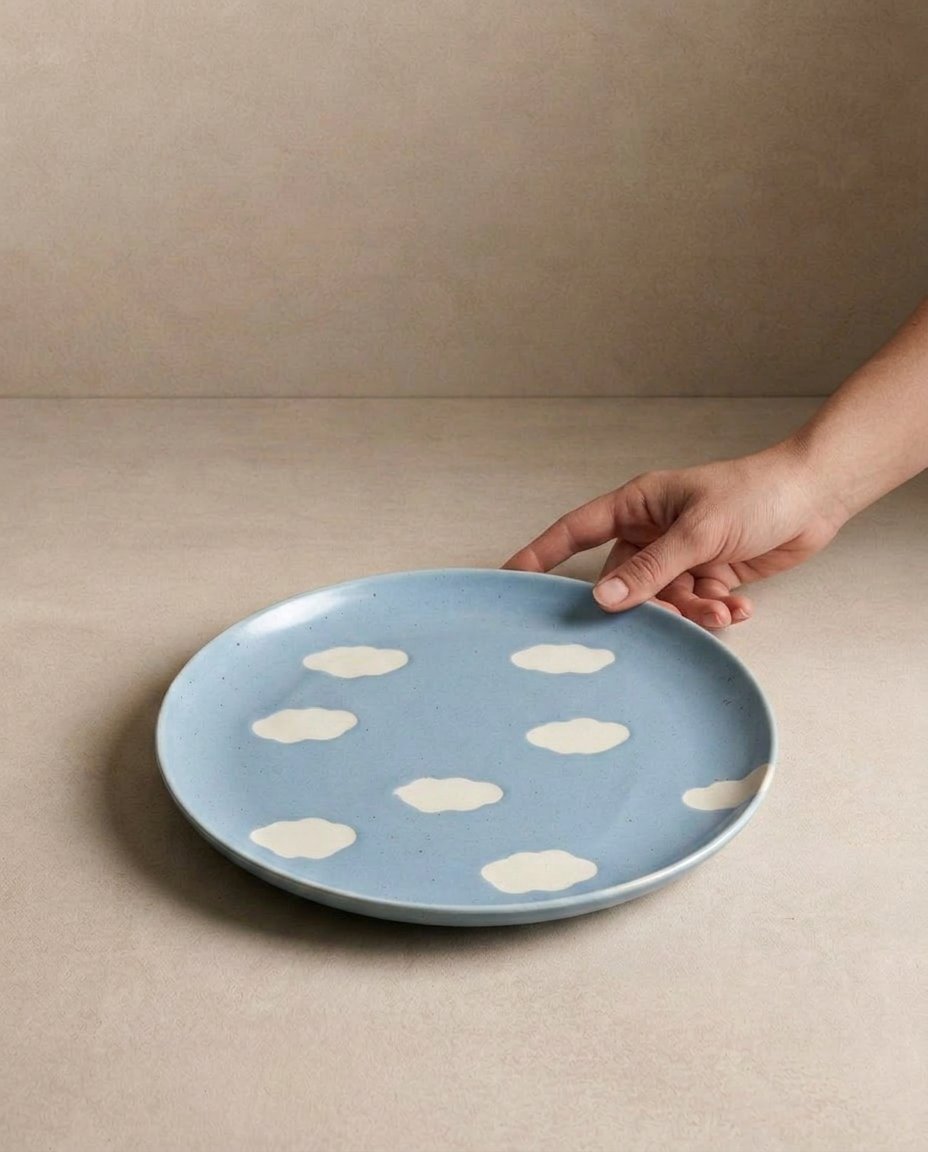 Cloud Stoneware Salad Plate 22cm - PRE ORDER