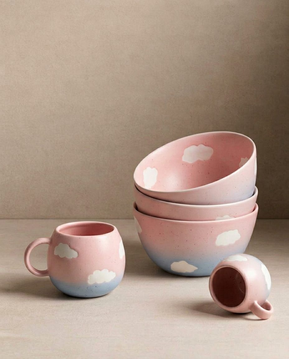 Cloud Sunset Bowl 16cm