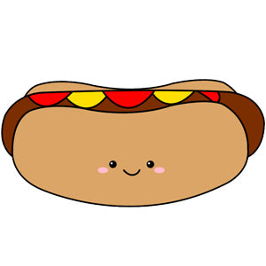 Peluche Comfort Food Squishable – Hot-Dog