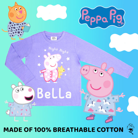 Pyjama – Peppa Pig – rose & violet