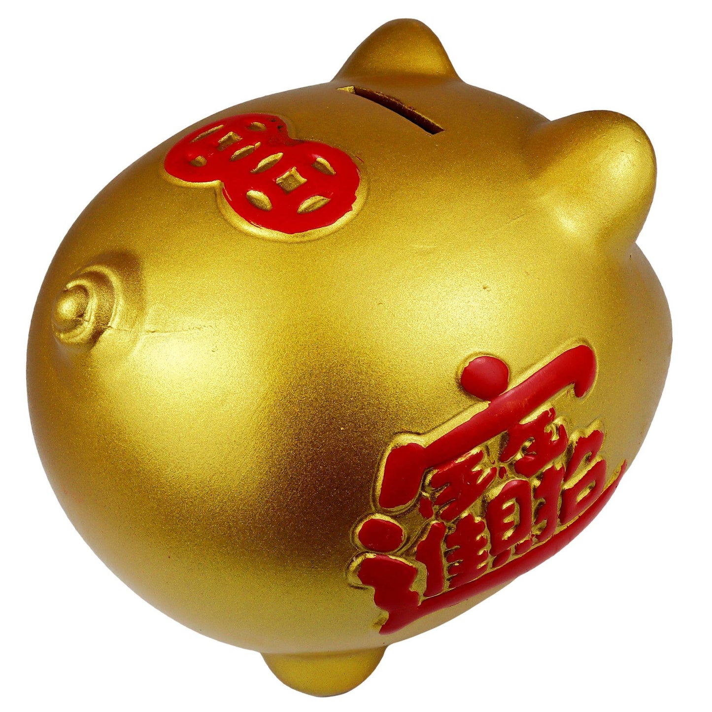 Golden Lucky Piggy Bank