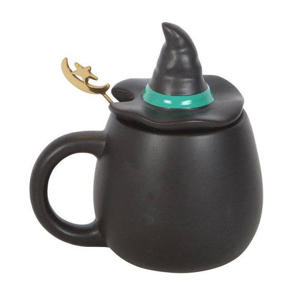 Mug avec couvercle et cuillère "Bad Witch"