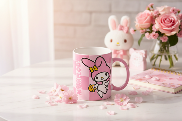 Sanrio-Tasse – My Melody Schachbrettmuster