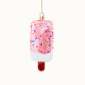 Hangende decoratie met aardbeienijs