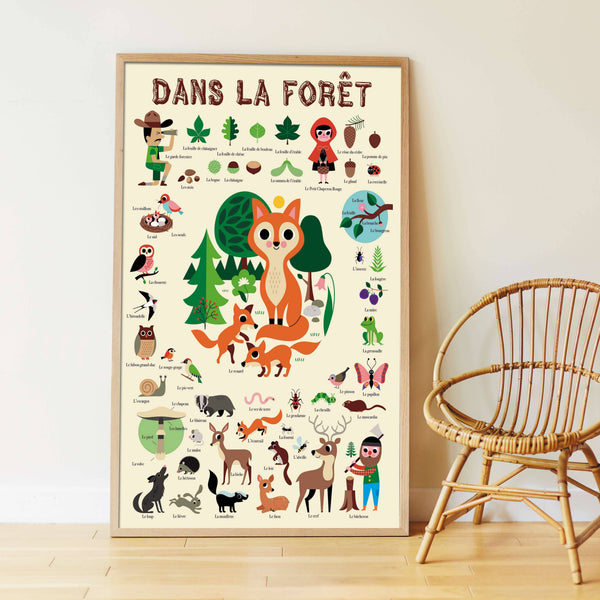 Foresta - Poster adesivo - Discovery 3 +