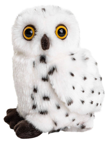 Snowy Owl - 19 cm (height) - cuddly toy/plush