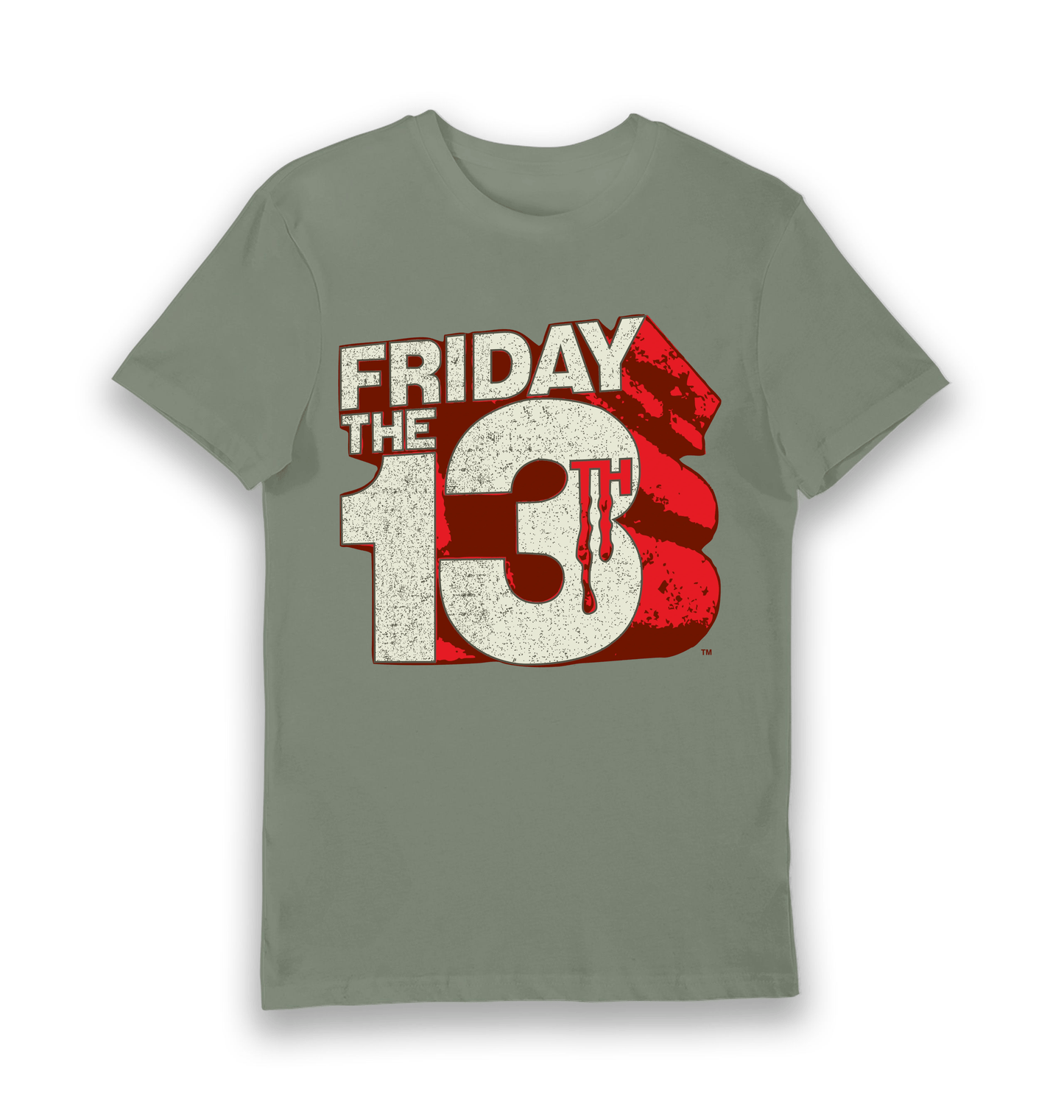 T-shirt adulte Friday the 13th logo géant
