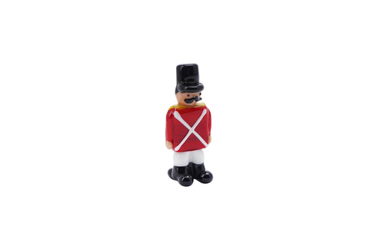 Nutcracker glass figurine