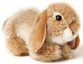 Peluche Lapin Bélier Beige Couché