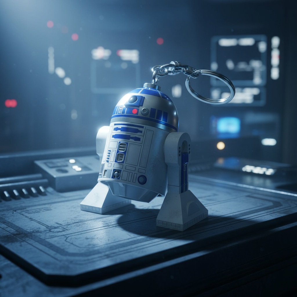 Portachiavi LEGO Star Wars R2-D2