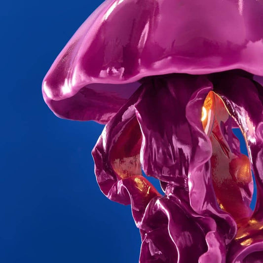 Lampada da soffitto Ava Medusa, magenta