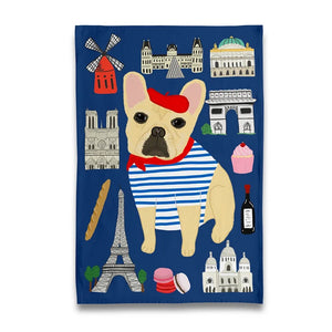 Strofinaccio « Bonjour Frenchie »