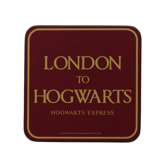 Sous-verre Harry Potter - Londres à Poudlard