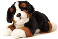 Peluche Chiot Bouvier Bernois, Couché, 24 cm (Longueur)