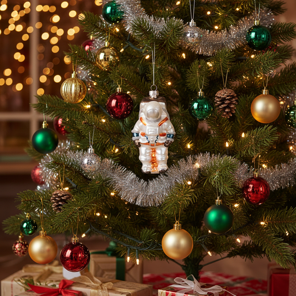Pallina di Natale a forma di astronauta