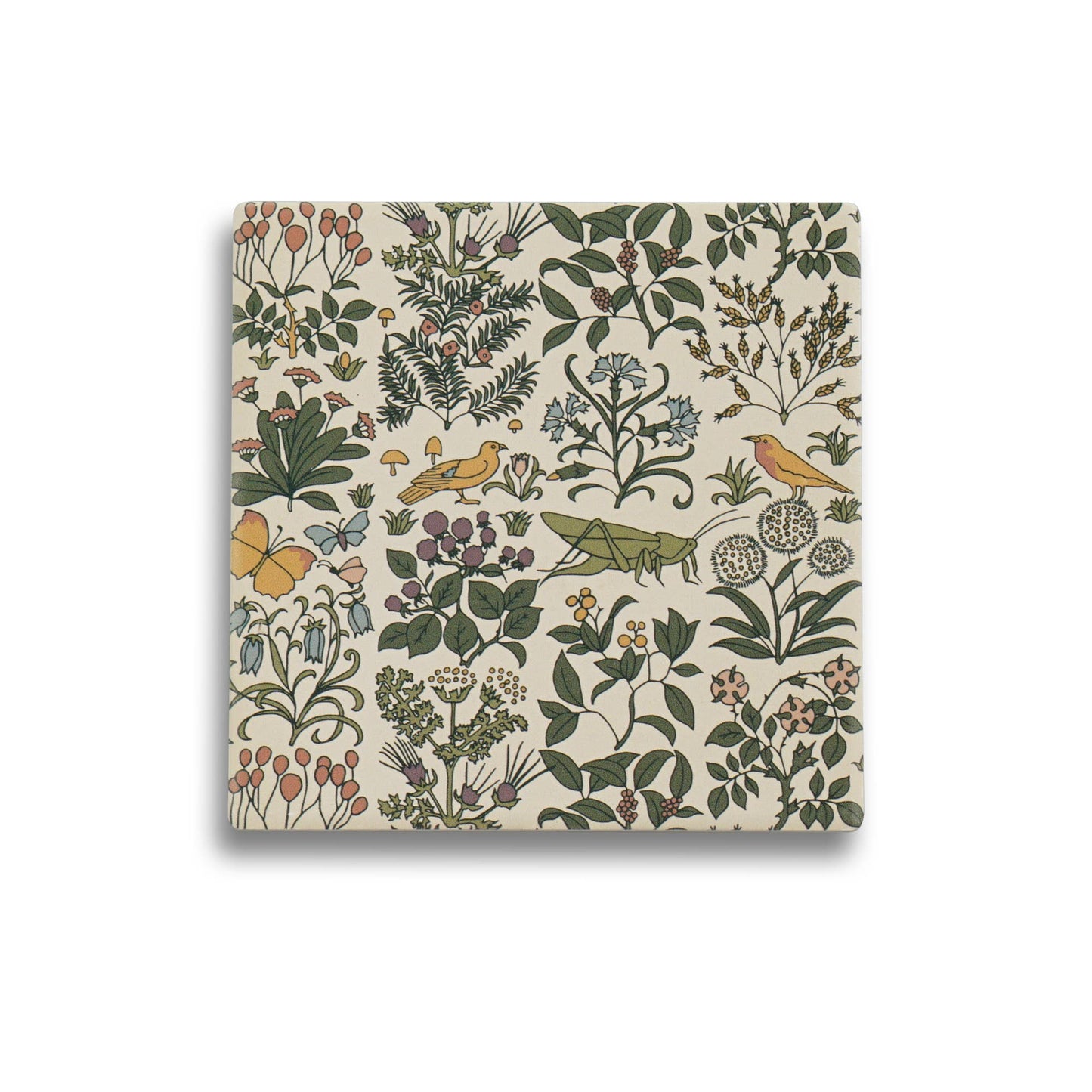Posavasos de cerámica único - ACS Voysey (Jardín del Boticario)
