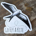 Ga een vlieger oplaten sticker