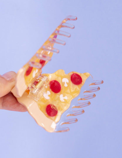 Pince à cheveux en – forme de griffe Pizza italienne de new York | Joanna Behar – vue 3