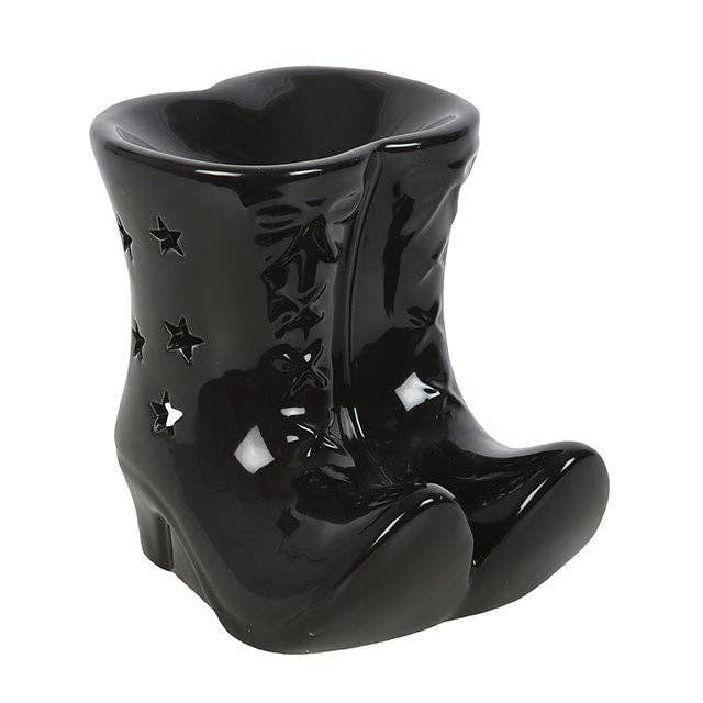 Brûleur à Huile Bottes de Sorcière Noires – The Coven Club