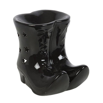 Brûleur à Huile Bottes de Sorcière Noires – The Coven Club