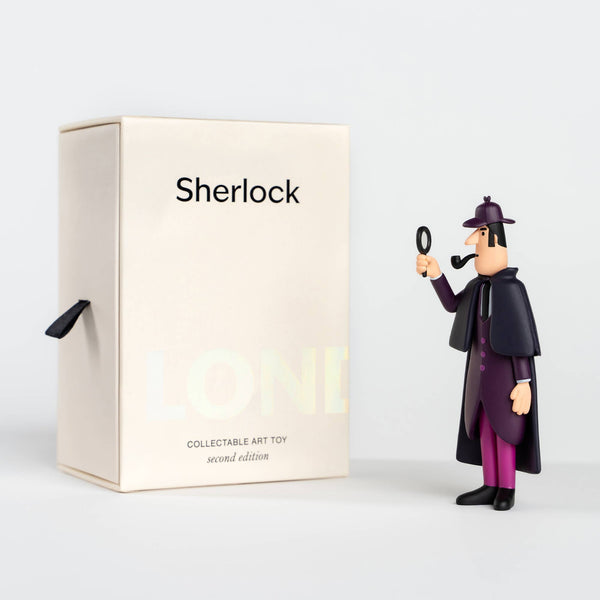 Sherlock - Statuetta da collezione londinese per gli amanti dei libri letterari