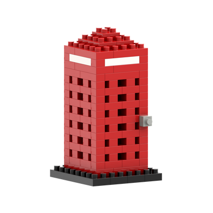 BRIXIES Cabine téléphonique rouge