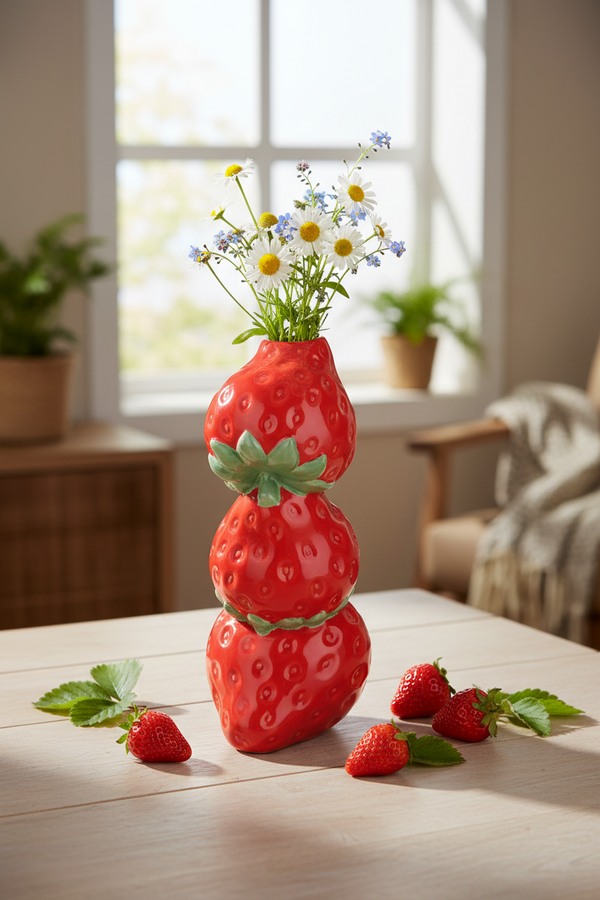 Strawberry Vase