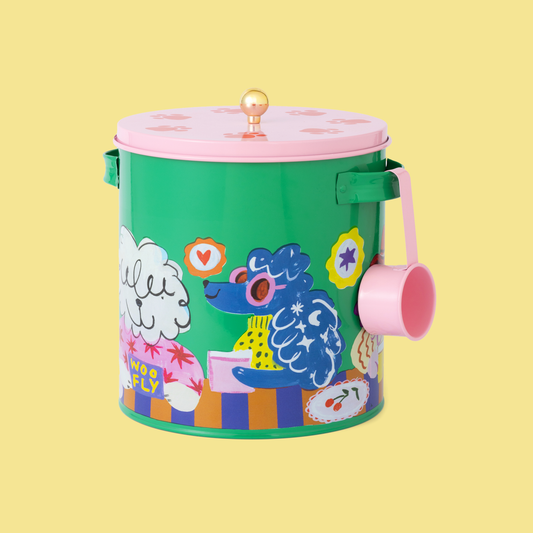 Boîte de Rangement & Pelle du Club des Chiens Cool