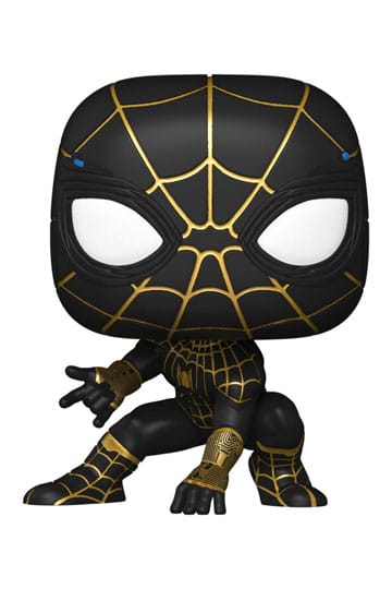 spider man black gold suit