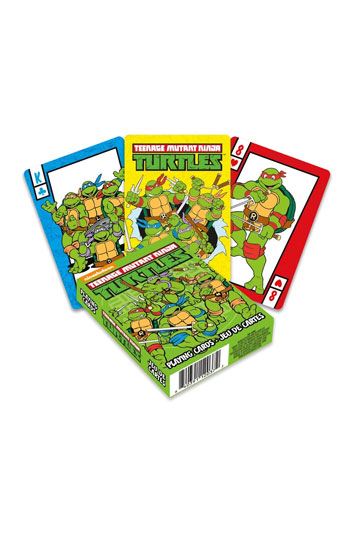 Juego de cartas de las Tortugas Ninja - Dibujos animados 