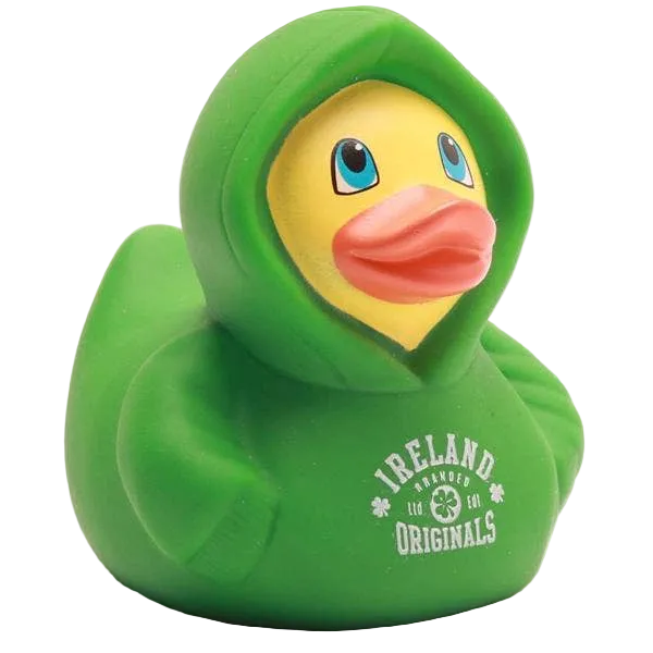 Felpa con cappuccio Duck Ireland - Verde