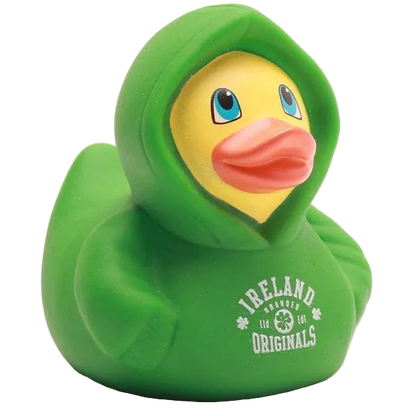 Felpa con cappuccio Duck Ireland - Verde
