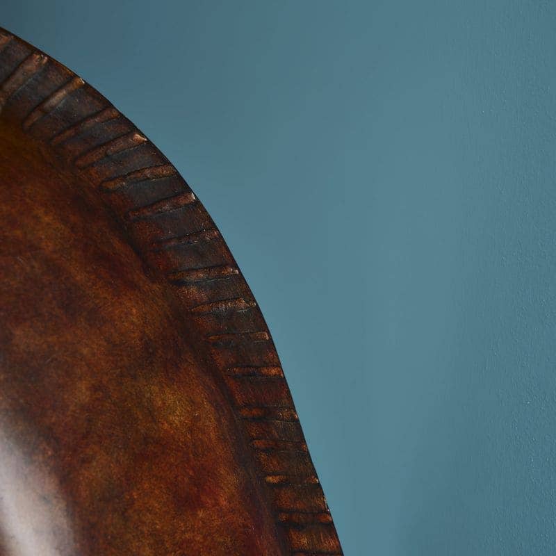 Candeeiro de pé Amadeus, castanho, 47 x 40 x 153 cm