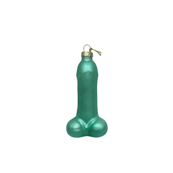 Blauwe Zizi kerstbal
