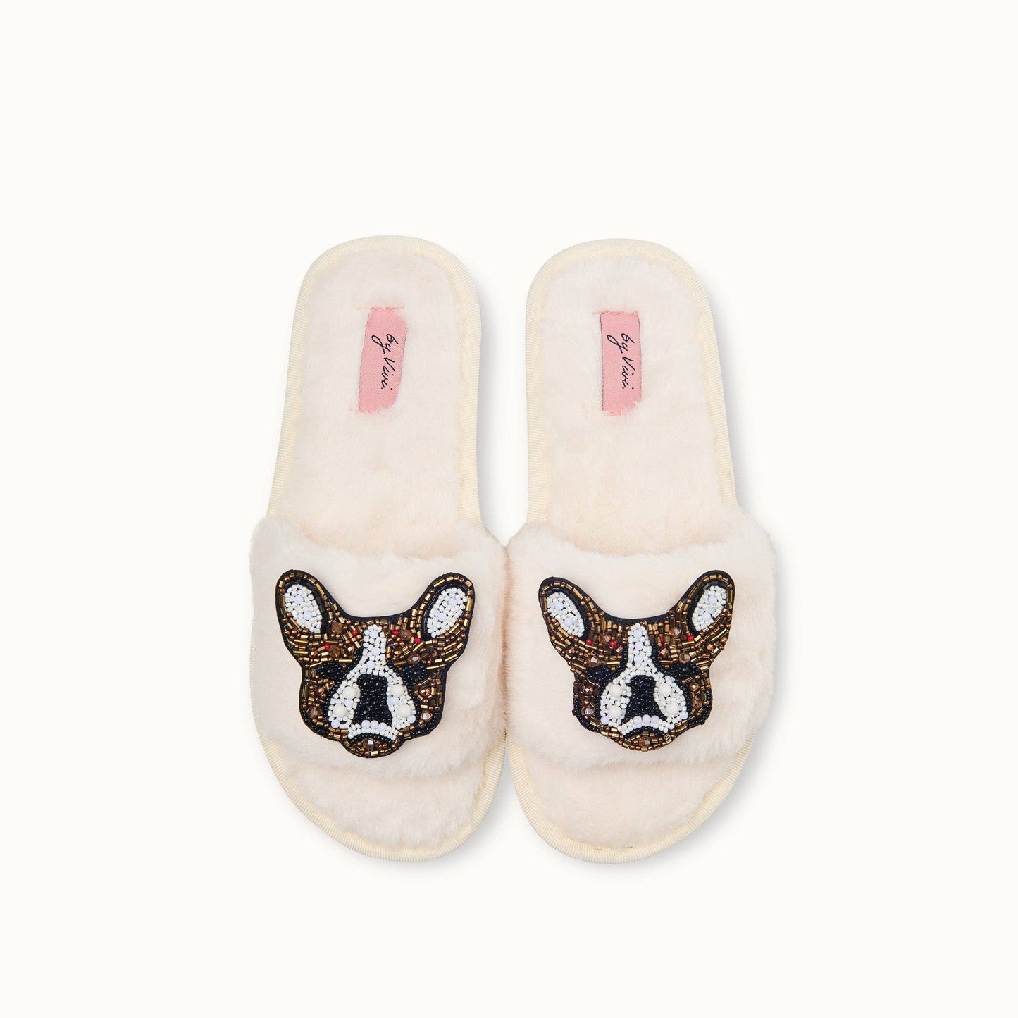 Paire de broches pour Chaussons - Bouledogue français