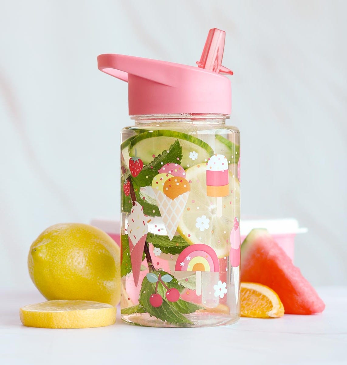 Gourde enfant - Glaces – vue 2 – A Little Lovely Company