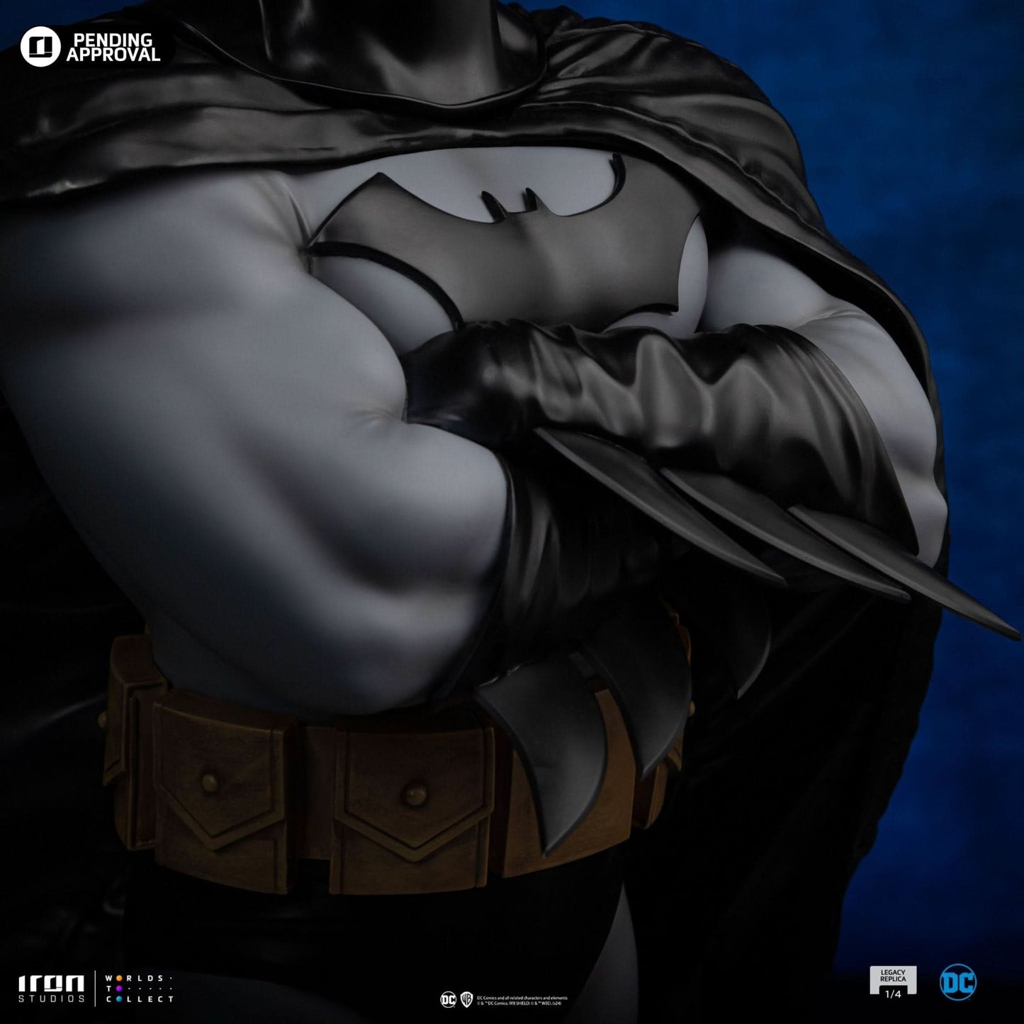 Batman DC Trinity Statue - DC Comics - Legacy Replica 1/4 - Iron Studios