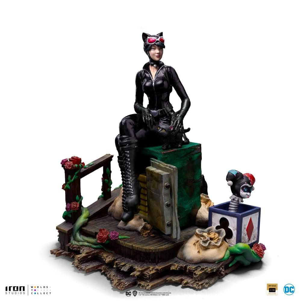 キャットウーマン デラックス - ゴッサム・シティ・サイレンズ - アートスケール 1/10 - アイアン・スタジオ