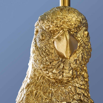 パーシー・パロット ウォールランプ、ゴールド/ターコイズ