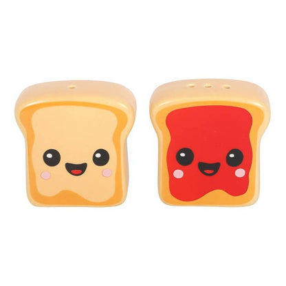 Salt and Pepper Kawaii Toasts with Toaster Holder