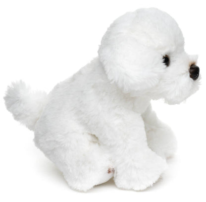 Peluche Bichón Maltés sentado