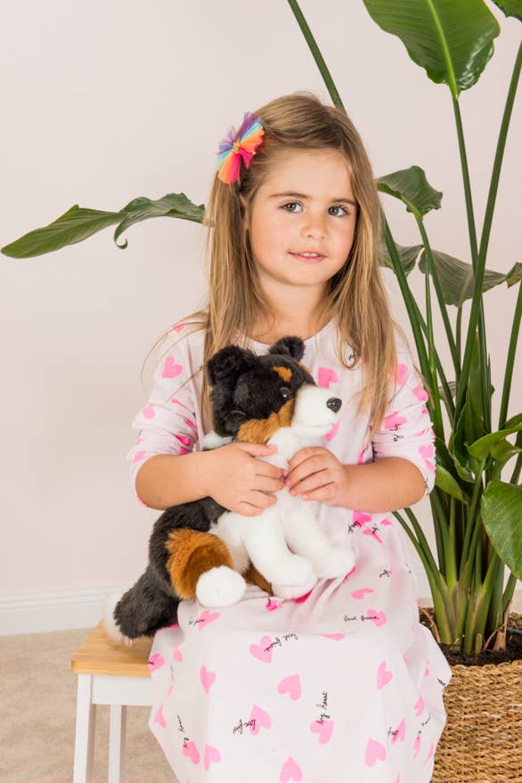 Peluche Border Collie – 30 cm