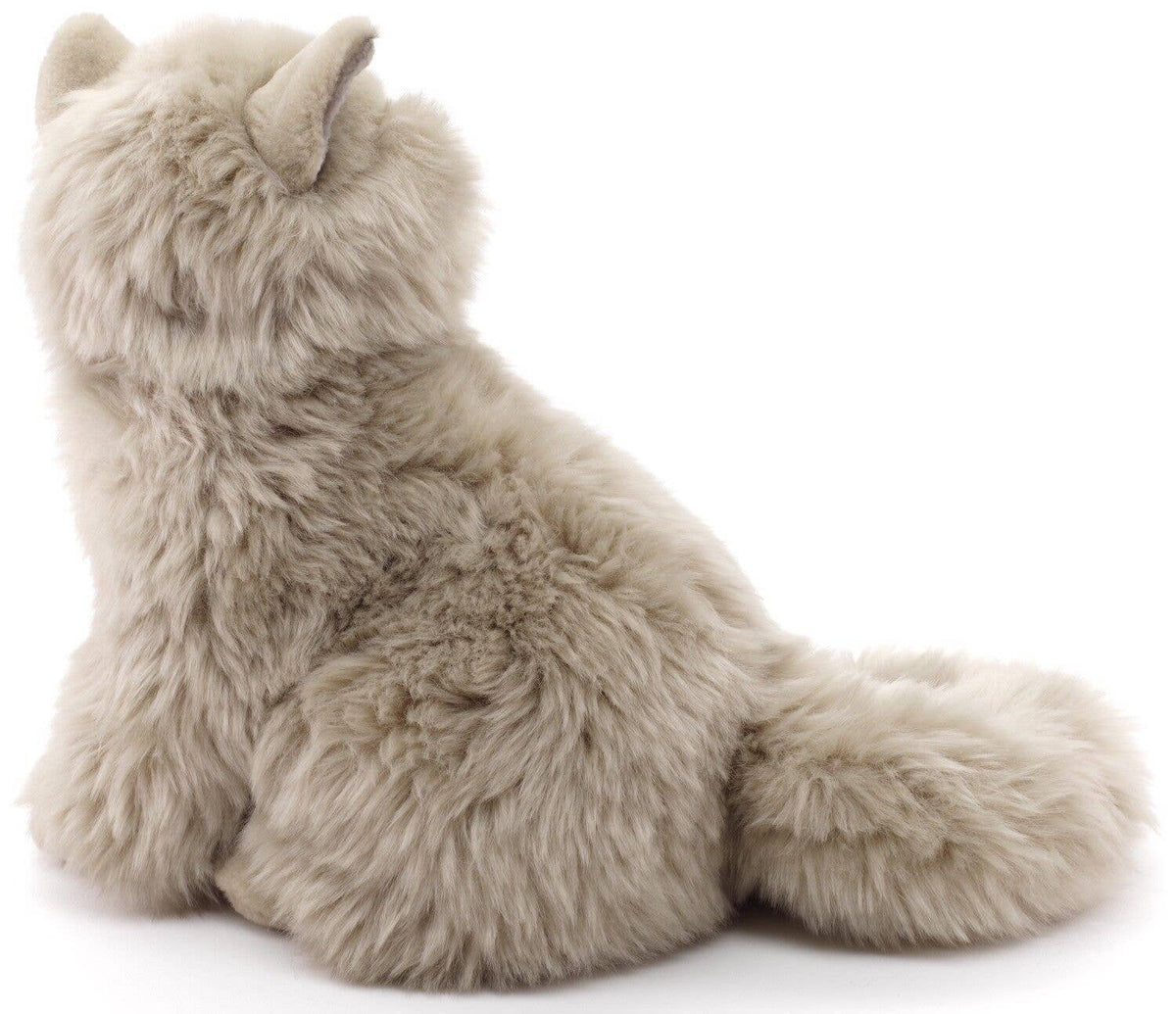 Peluche Chat Persan Gris Assis