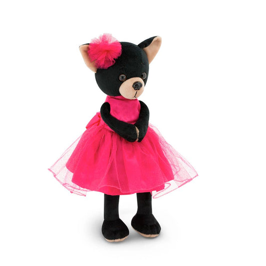 Bambola Lucky Blacky Dog: Carmen - 38 cm